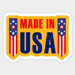 Made in USA Quality Tag Sticker